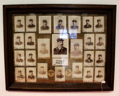 Minneapolis Fire Personnel Crew of Station J. Engine No. 8