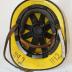 Yellow Plastic Strathclyde Fire Brigade Firefighter's Helmet