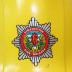 Yellow Plastic Strathclyde Fire Brigade Firefighter's Helmet