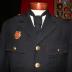 Dutch "S-GRAVENHAGE" Fire Dress Uniform Hat, Coat, and Tie