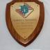 Award Plaque, 1972 Knights of Columbus Grand Knights Award for Community Service, Clarence L. Nimmerfroh, Chief - Minneapolis (Minnesota) Fire Department