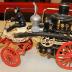 Cast-Iron Horse-Drawn Steam Fire Engine