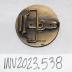 Bronze Metal Belt Buckle, Minnesota State Fire Chiefs' Association