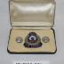 Badge with Buttons and Jewelry Box, Western Australia Fire Brigades 