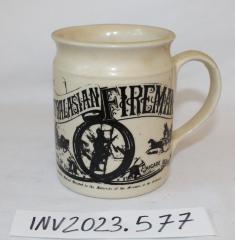 Ceramic Mug, The Australasian Fireman, The Journal of the Fire Brigade Service