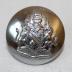 Silver Metal Dress Uniform Button, Oxfordshire Coat of Arms (South East England, United Kingdom)