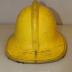 Yellow Firefighter Helmet, London Fire Brigade (England, United Kingdom) 