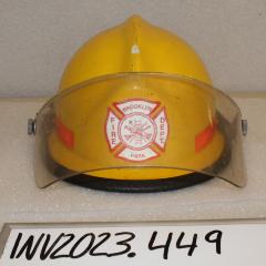 Firefighter Helmet, Brooklyn Park Fire Department (Hennepin County, Minnesota)