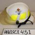 Firefighter Helmet, Battalion Chief, Hazardous Materials Team 