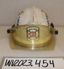 Firefighter Helmet, West Metro District Fire and Rescue, District Chief 11