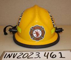 Firefighter Helmet, EMT, Brainerd Fire Department (Crow Wing County, Minnesota) 