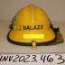 Firefighter Helmet, East County Line Fire Department (Maplewood & Oakdale, Ramsey and Washington Counties, Minnesota)