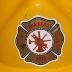 Firefighter Helmet, EMT, Brainerd Fire Department (Crow Wing County, Minnesota) 