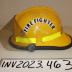 Firefighter Helmet, East County Line Fire Department (Maplewood & Oakdale, Ramsey and Washington Counties, Minnesota)