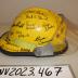 Firefighter Helmet, Signed, New Brighton Fire Department (Ramsey County, Minnesota)
