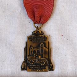 Minnesota State Fire Department Association Annual Conference Delegate Badge Owatonna 1931
