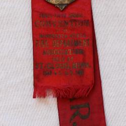 Minnesota Fire Department Association Annual Conference Medal/Ribbon St. Cloud 1907