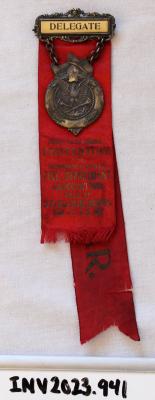 Minnesota Fire Department Association Annual Conference Medal/Ribbon St. Cloud 1907