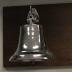 Plaque with Chrome-Plated Bell and Ax