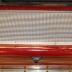Red-painted Aluminum Toolbox