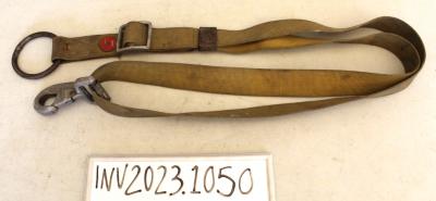 Tan Thick Cotton Fabric Spanner Belt