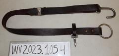 Leather Spanner Belt With Iron Metal Hook