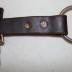 Leather Spanner Belt With Iron Metal Hook