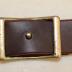 Leather Spanner Belt With Steel Metal Hook