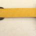Yellow (Faux?) Leather Spanner Belt With Steel Metal Hook