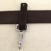 Leather Spanner Belt With Steel Metal Hook