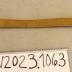 Yellow (Faux?) Leather Spanner Belt With Steel Metal Hook