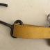 Yellow (Faux?) Leather Spanner Belt With Steel Metal Hook