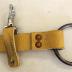 Yellow (Faux?) Leather Spanner Belt With Steel Metal Hook