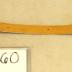 Yellow (Faux?) Leather Spanner Belt With Steel Metal Hook