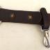 Leather Spanner Belt With Steel Metal Hook