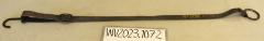 Dark Tan Thick Cotton Fabric Spanner Belt With Steel Hook