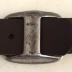 Leather Spanner Belt With Steel Metal Push Claw Hook
