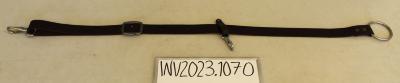 Leather Spanner Belt With Steel Metal Push Claw Hook
