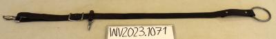 Leather Spanner Belt With Steel Metal Push Claw Hook