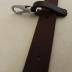 Leather Spanner Belt With Steel Metal Push Claw Hook