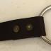 Leather Spanner Belt With Steel Metal Push Claw Hook