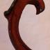 Red (Faux?) Leather Spanner Belt with Steel Hook and Crowbar Wrench 
