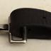 Leather Spanner Belt With Steel Metal Push Claw Hook