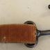 Red (Faux?) Leather Spanner Belt with Steel Hook and Crowbar Wrench 