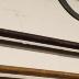Pike Pole with Dark Wooden Handle and Metal Arrow-Shaped Head