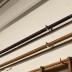 Pike Pole with Dark Wooden Handle and Metal Arrow-Shaped Head