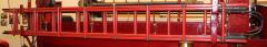 Red Extension Ladder for M.F.D. Pumper Truck