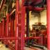 Red Extension Ladder for M.F.D. Pumper Truck