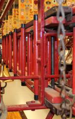 Red Extension Ladder for M.F.D. Pumper Truck