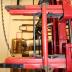 Red Extension Ladder for M.F.D. Pumper Truck